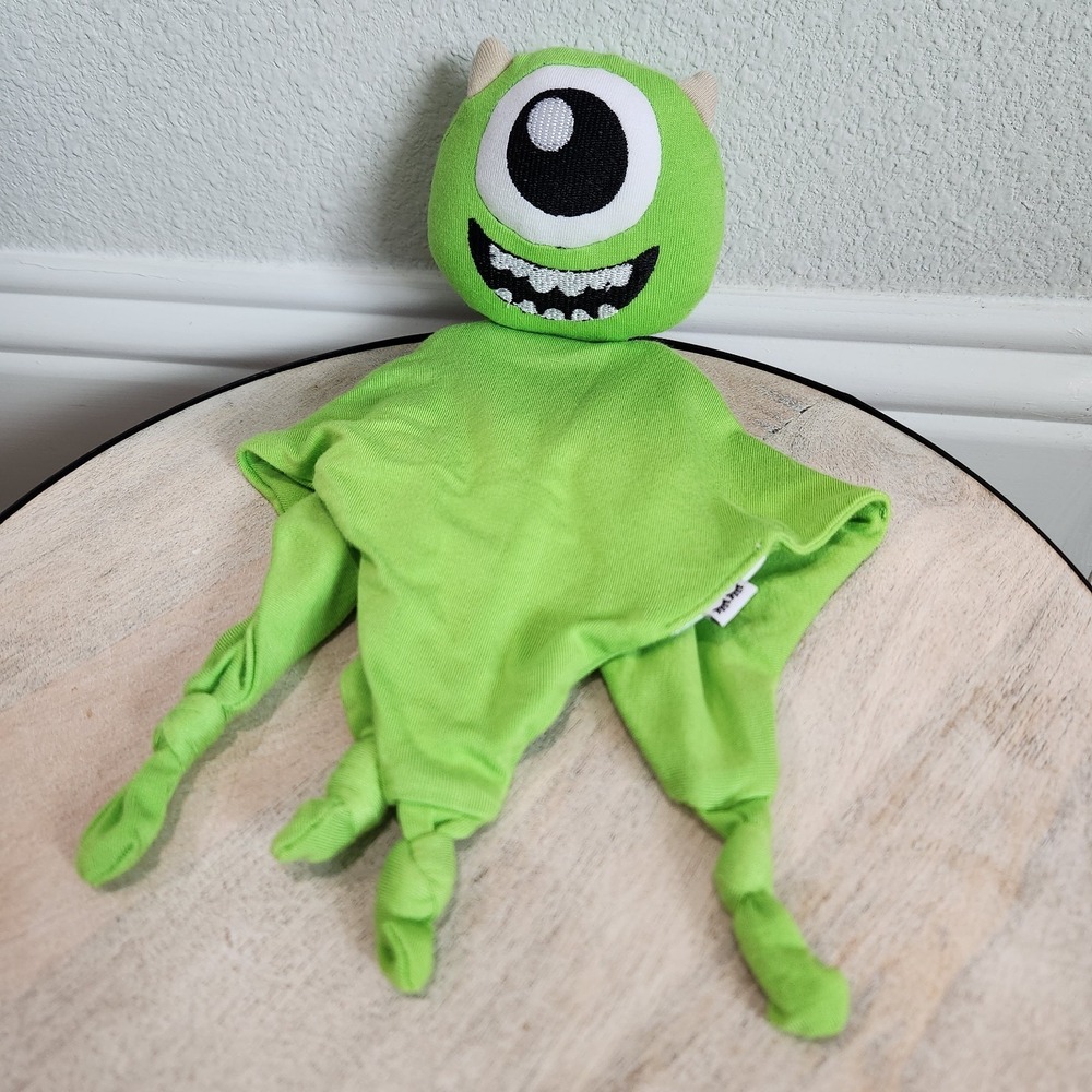15" Disney Pixar Little‎ Sleepies Mike Wazowski Lovey Monsters Inc Plush Blanket